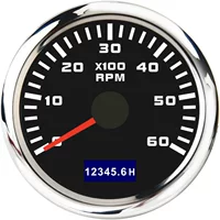 Автомобильно-мотоциклетная модификация 52 мм таблица скорости 0-6000 об/мин подходит для бензиновых двигателей 1-8 цилиндров транспортных средств и судов общий