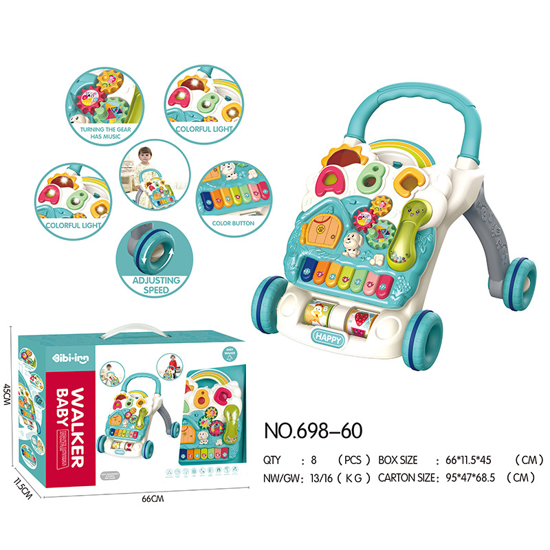 698-60 전화 보행기 (블루)