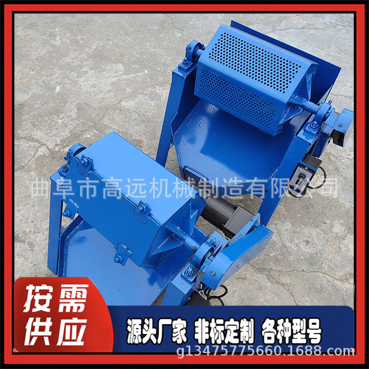 金属零件电动光饰机 铝铸件去毛刺研磨机 铁钉除锈六角滚筒抛光机