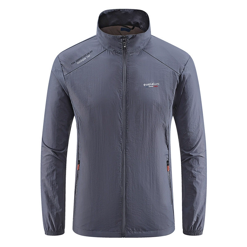 Мужская анти-ультрафиолетовая кожа одежда летняя тонкая рыболовная одежда с капюшоном