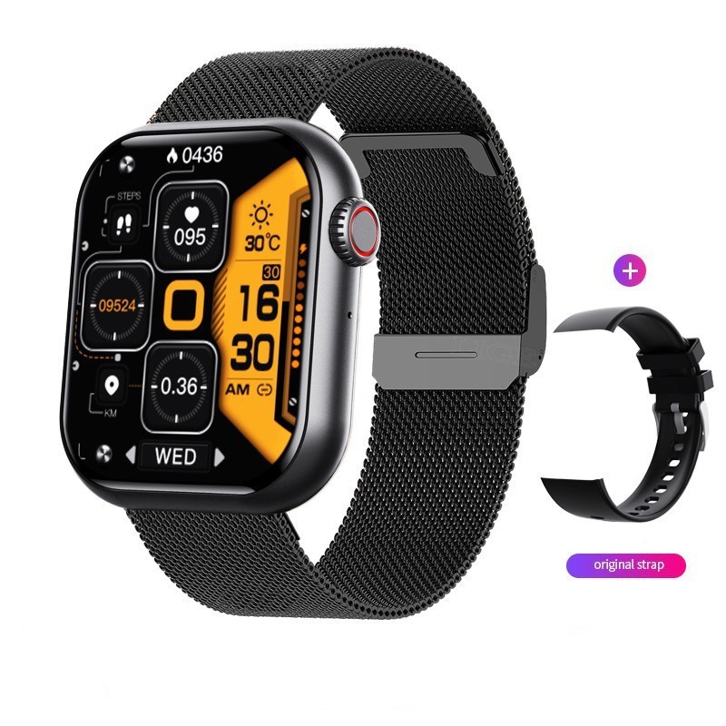 F57 smartwatch med bluetooth samtal och hälsomonitor_voghion.com