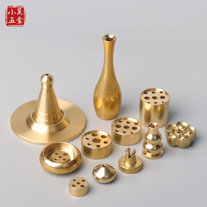 Держатель для благовоний латунный Мини-держатель для благовоний с пятью отверстиями латунный пористый провод держатель для благовоний металлический держатель для благовоний Медные Аксессуары Для курильниц