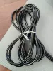 Black steel wire spare rope 3mm diameter