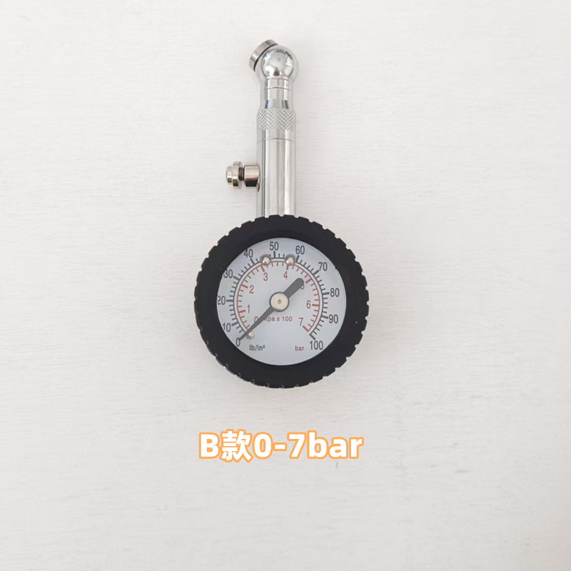 Qìchē – High Precision Air pressure gauge/tire pressure gauge - model-b-0-7bar