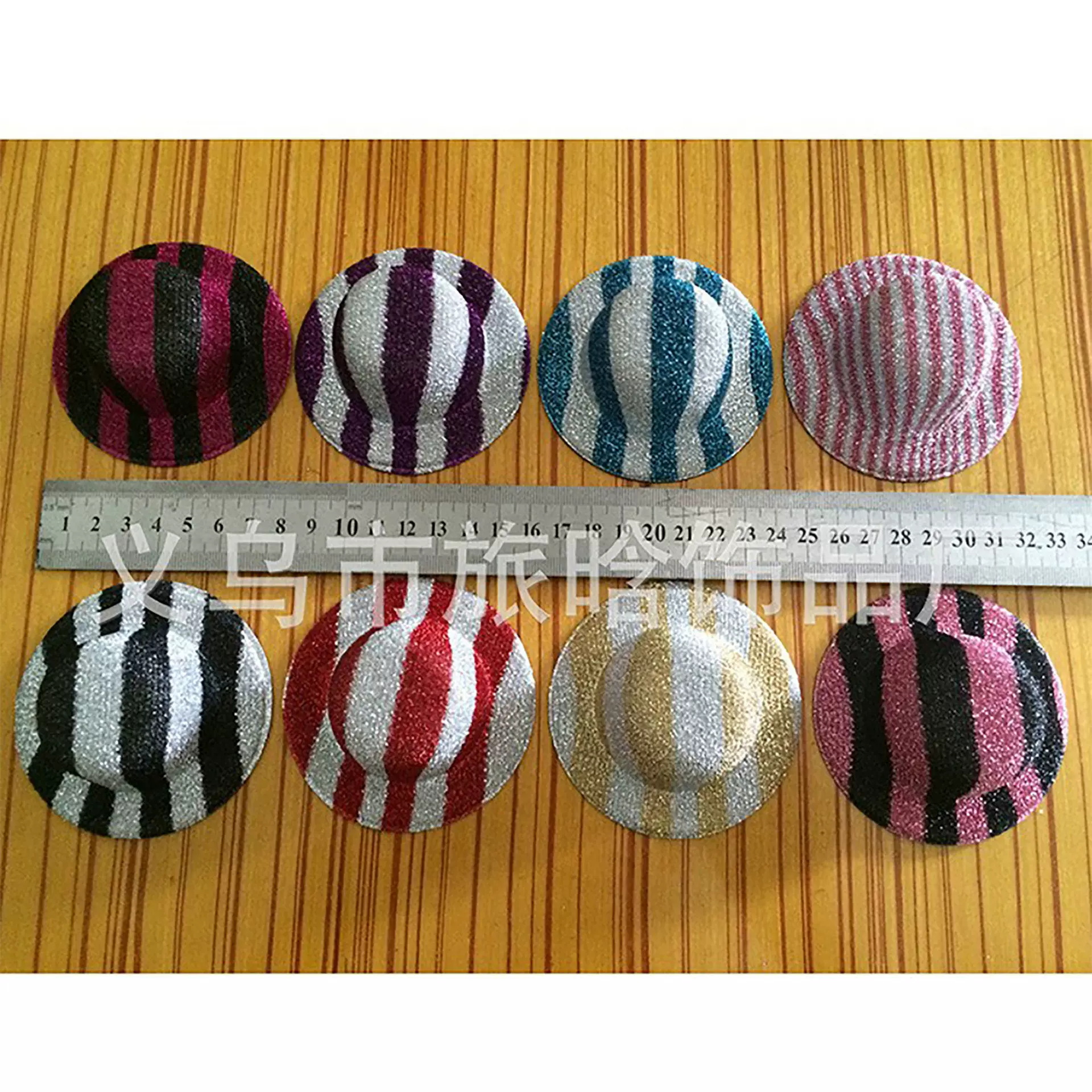 小礼帽头饰 小帽子发夹头花松毛狗DIY帽胚小礼帽饰品宠物发夹帽