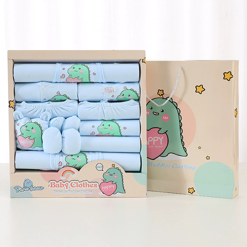 Подарочная коробка для новорожденных детская одежда костюм для новорожденного один месяц подарок для встречи весенние и осенние принадлежности