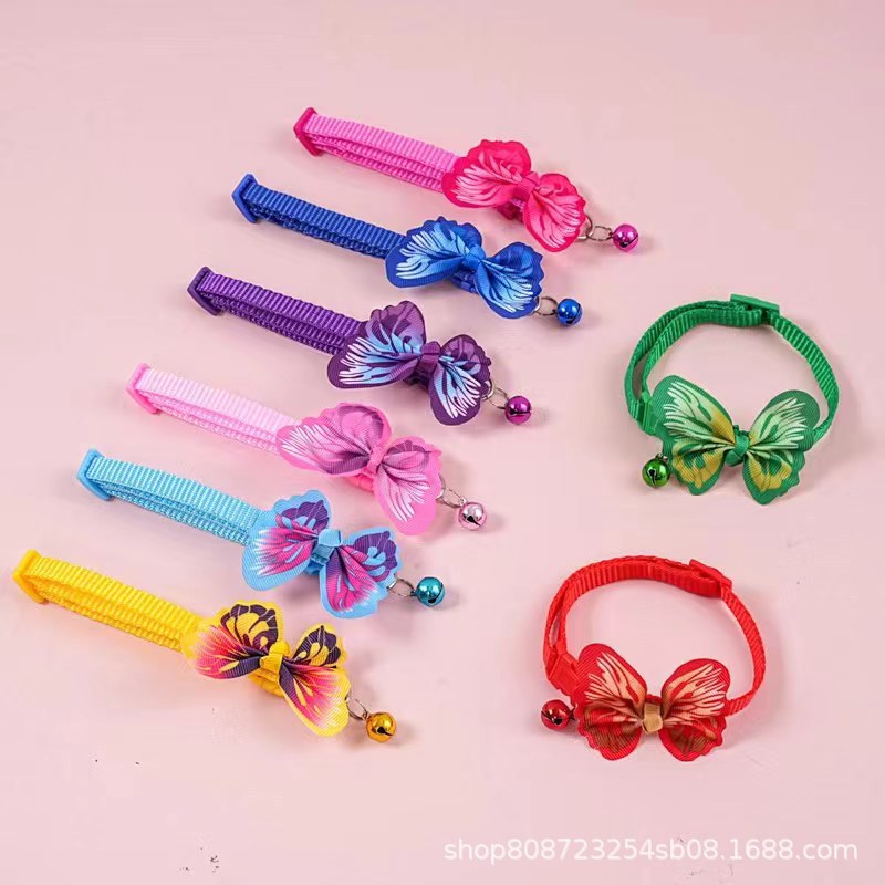 입체적인 리본목걸이 [혼합색상]