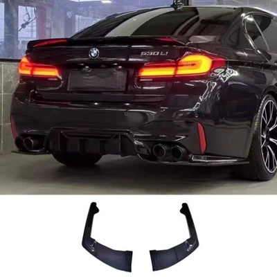 Suitable for 18-23 Bmw 5 Series G30G38 Modified Rear Lip and Rear Bumper 3D Style Rear Corner Body Kit (Big Surrounded)