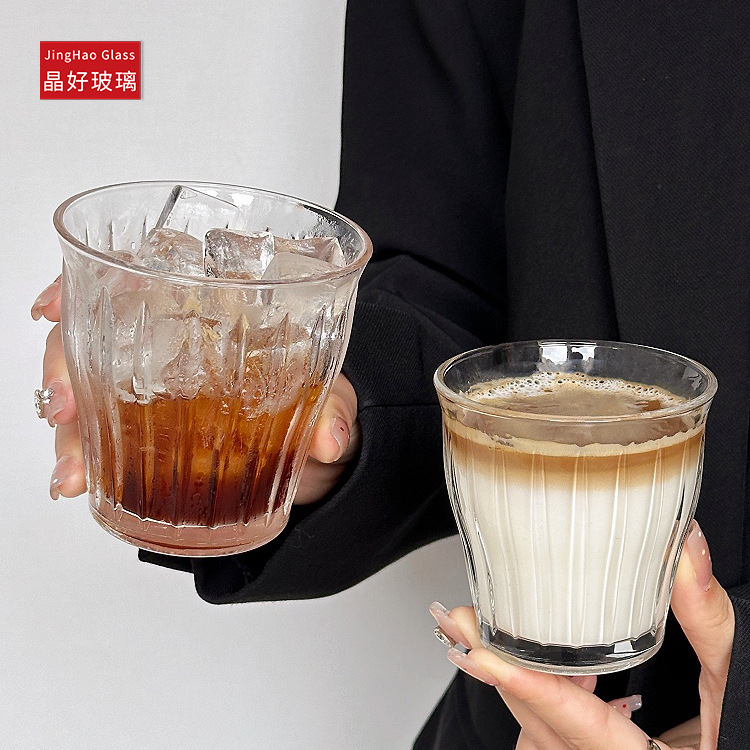 Wholesale Coffee Cup Dirty Australian White Glass American Style Concentrated Latte Cup Vintage Ins Drink Cup for Coffee Shop Wholesale Coffee Cup Dirty Australian White Glass American Style Concentrated Latte Cup Vintage Ins Drink Cup for Coffee Shop