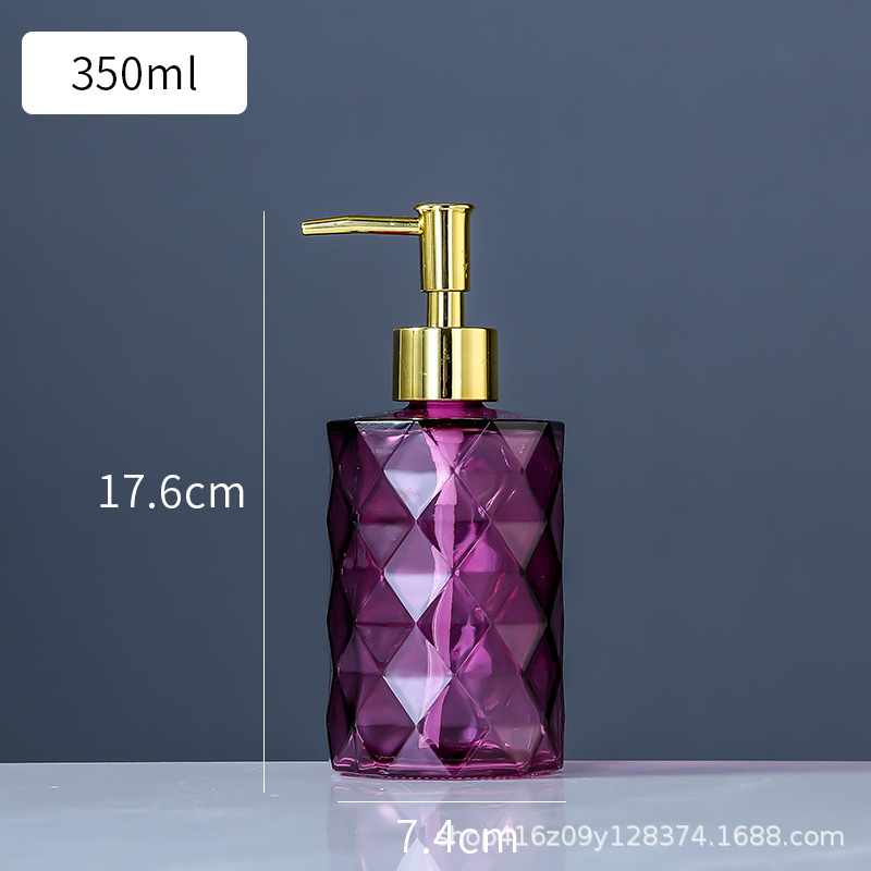 Patrón de diamante púrpura 350ml