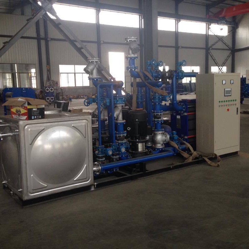 板式换热机组 换热设备厂家 供水设备厂家 压力容器厂家