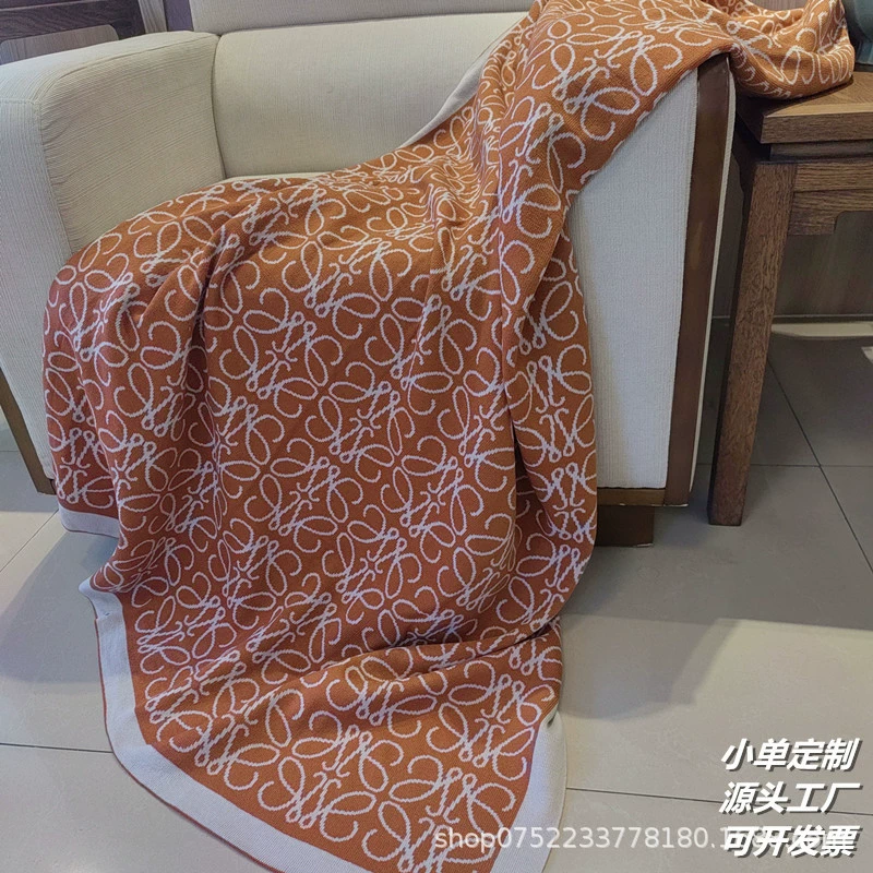 Весенне-осеннее легкое роскошное высококачественное одеяло для дивана, одеяло для самолета первого класса, авиационное одеяло, одеяло для кондиционирования воздуха, офисное одеяло для сна