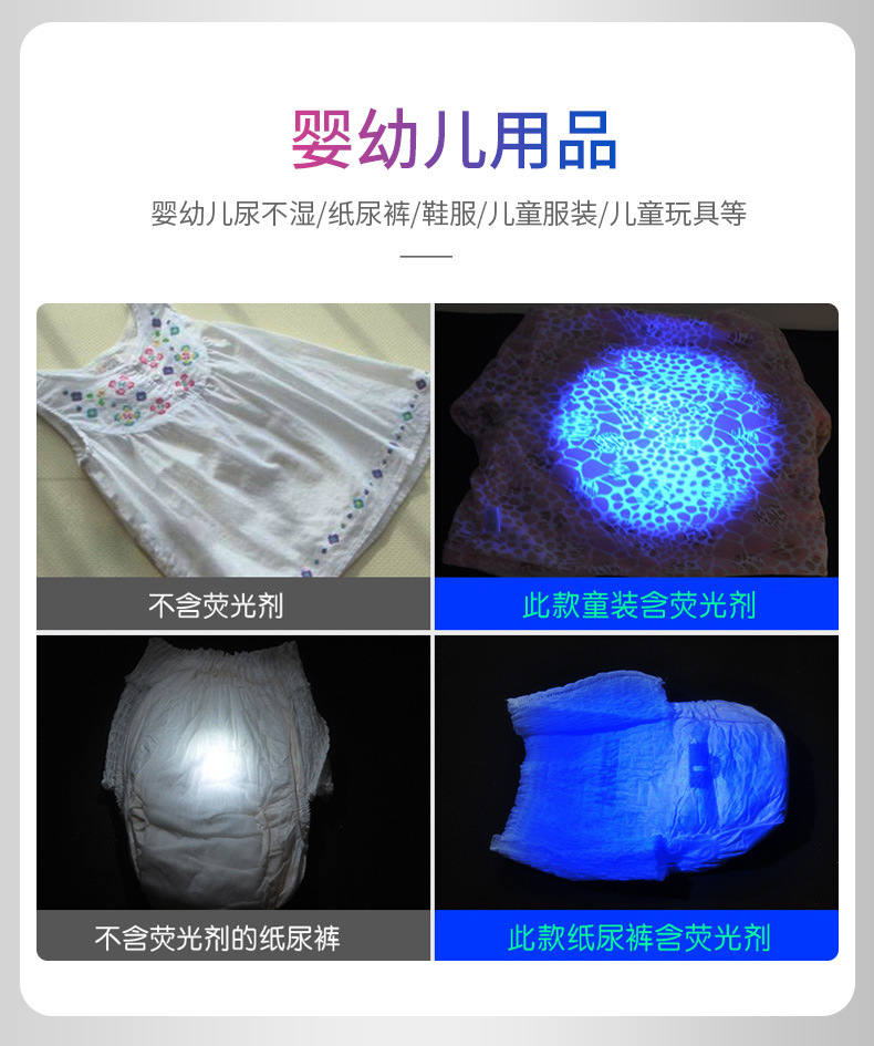 Hunter 51Led Purple Light Flashlight 395Uv Ultraviolet Money Detector Lamp Scorpion Lamp Pet Urine Household Flashlight