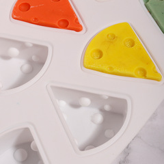 Factory Direct Sale Mousse Mold 8-in-a-Row Cheesecake Mold Food-Grade Silicone Cheese Baking Mold High Temperature Resistant