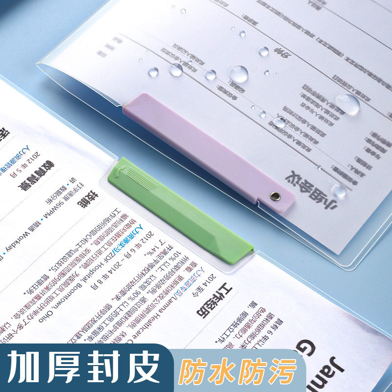A3両面引き出し式収納袋付き試験用紙ホルダー、引き出し式ホルダー、収納袋、学生用ファイルホルダー、ファイルバッグ、回転式収納|undefined