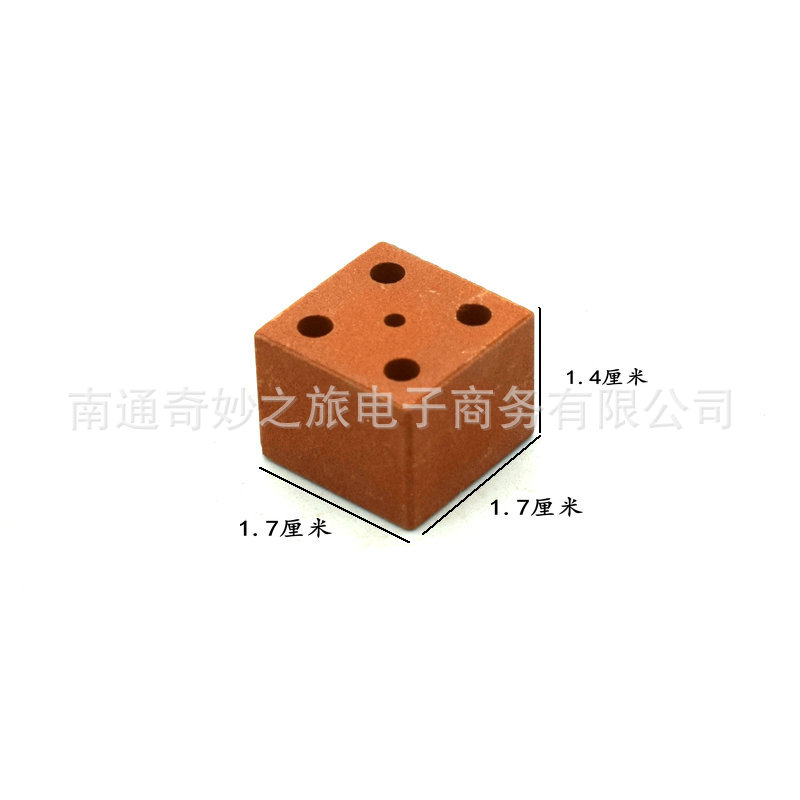 Little Mason ladrillo rojo niños modelo de construcción de DIY bloques de construcción juguetes educativos de construcción de comercio exterior AliExpress