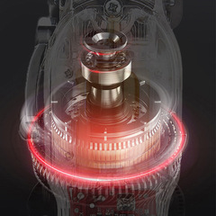 Cross-border best-selling transparent professional electric trimmer, electric hair clipper, salon oil head sculpture hair cutter set, balding magic tool