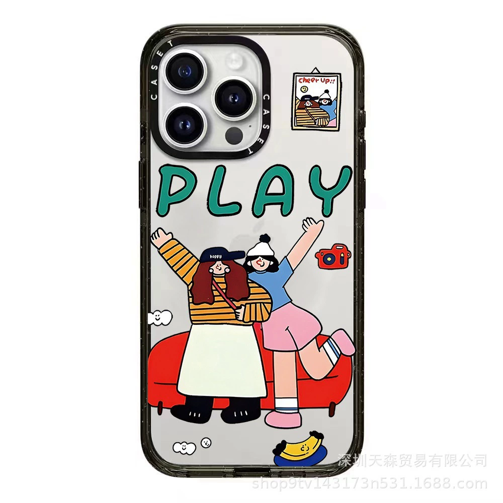 Apple, милый совместимый iPhone15 Pro, iPhone 16, чехол, защитный чехол, iphone, 16promax