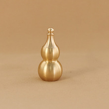 手工纯铜小葫芦 开盖空心汽车钥匙扣挂饰件 黄铜个性创意包包吊坠