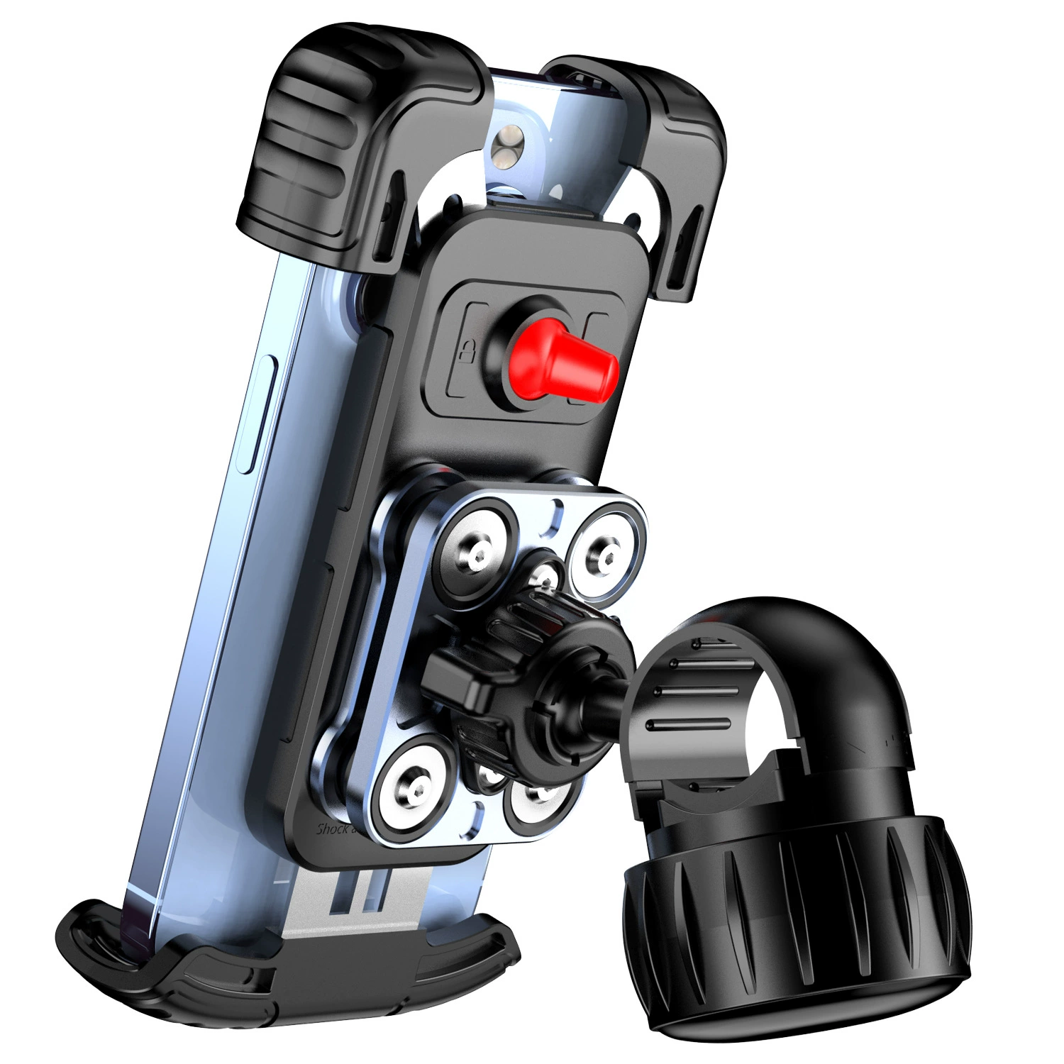 Подставка для мобильного телефона электромобиля для мотоцикла навигационная рама для амортизации и защиты от сотрясения велосипеда на вынос 2024 новый