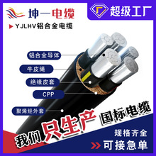 加工定制YJLHV國標消防建築電纜 多芯耐火阻燃低壓鋁合金電力電纜