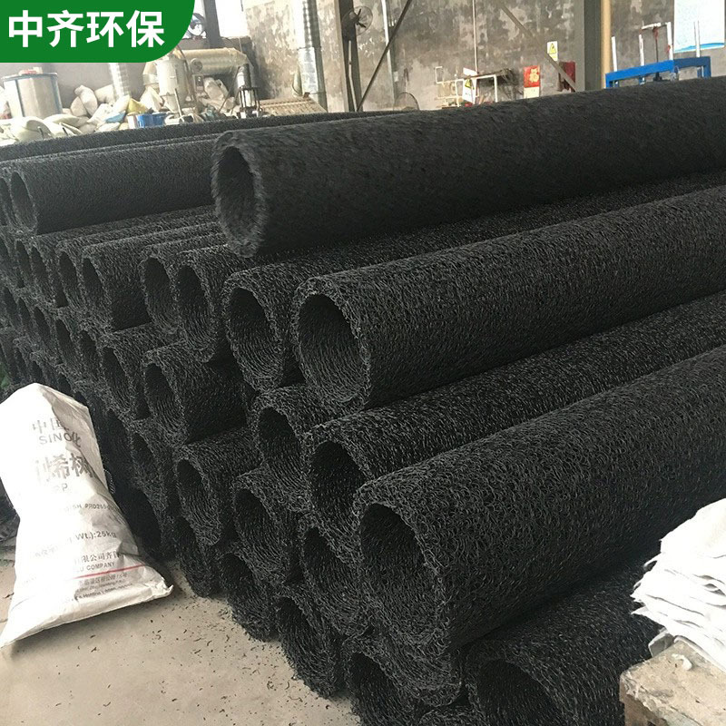 黑、白色盲管 圆形地下排水高抗压塑料盲沟管污水处理