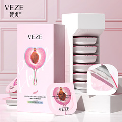 梵貞水蜜桃潤澤絲滑發膜 改善粗糙乾燥滋潤有光澤護髮素 發膜批發