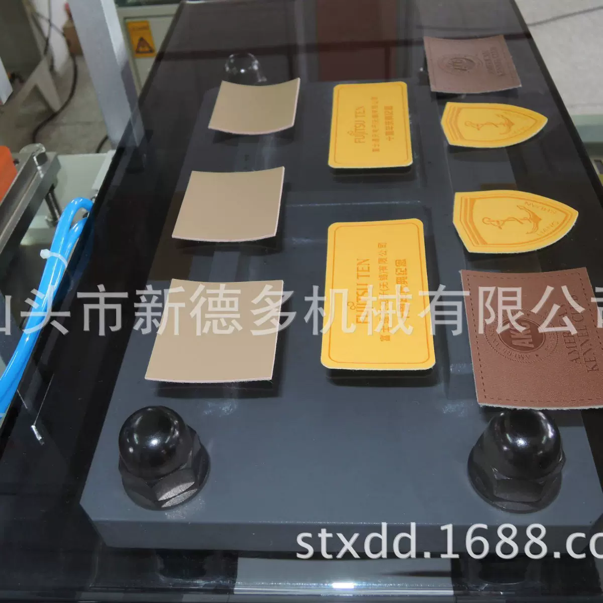 【新型实用】自动皮标 皮牌 压痕 压花/模切机/冲切机