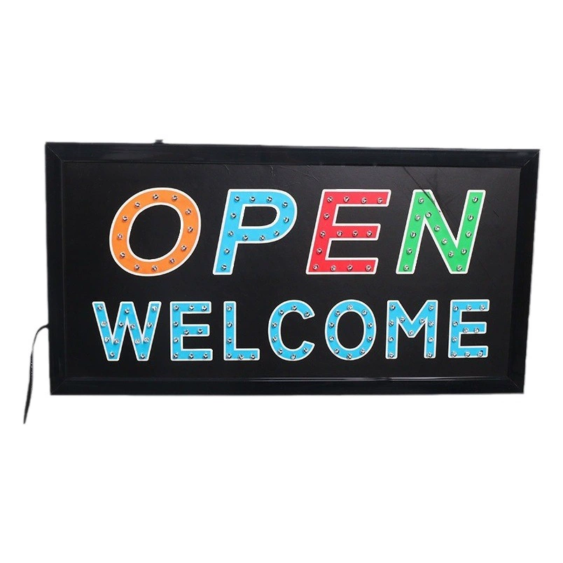 Внешняя торговля Горячая Распродажа фото светодиодный рекламный щит светодиодная открытая вывеска неоновый светоизлучающий магазин набор Changliang