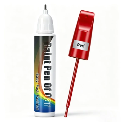 Scratch Repair Pen Pearl White – Avtomobil boya qələmləri - 12ml-touch-up-paint-pen-universal-red