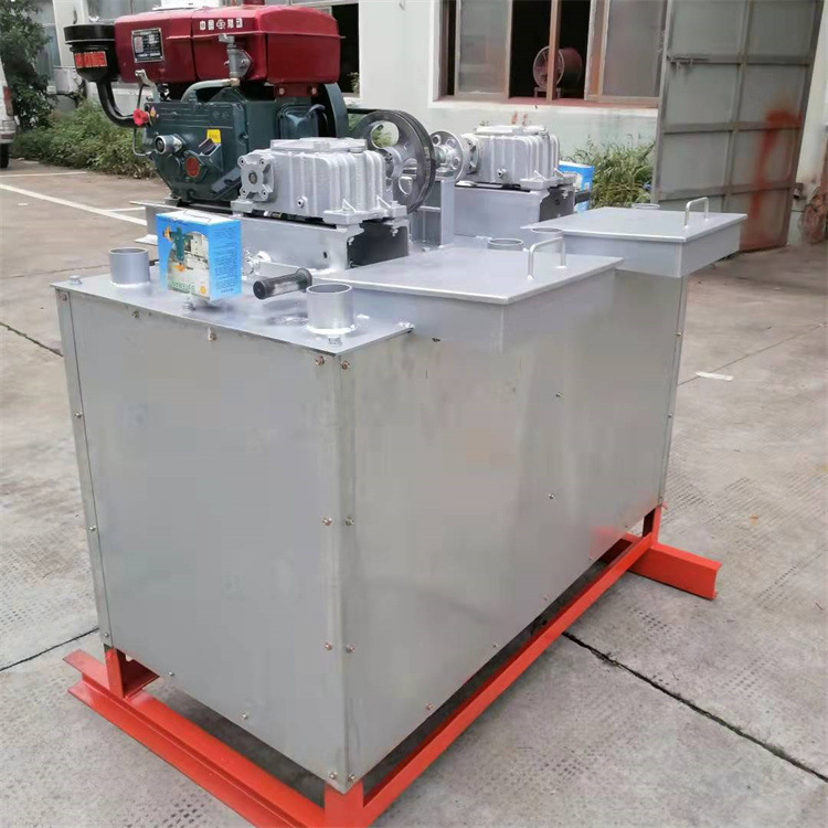 成德 小型单缸热熔釜 路面划线加热容器 划线涂料溶料机