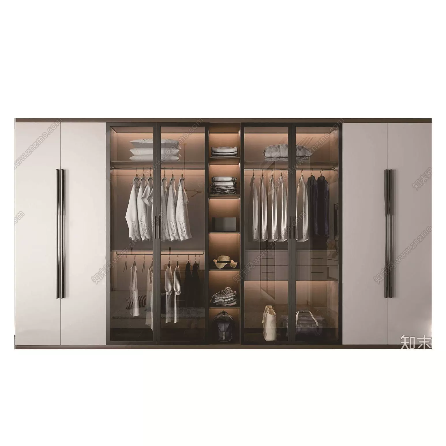 广州至尚家具工厂生产整体橱柜多层板衣柜颗粒板书柜价格实惠