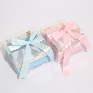 Acrylic Gift Packaging Box for Baby's Full Month and 100Th Birthday Gift Box, Children's Souvenir Gift Box, Cross-Border Hot Sale