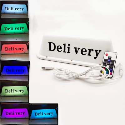 Taksi göstəricisi, nömrə nişanı LED avtomobil reklam dam işığı