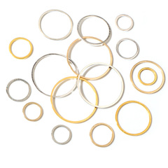 20-50個8-40mm 60mm純銅メッキイヤリングイヤリングイヤリング銅リングアクセサリー材料