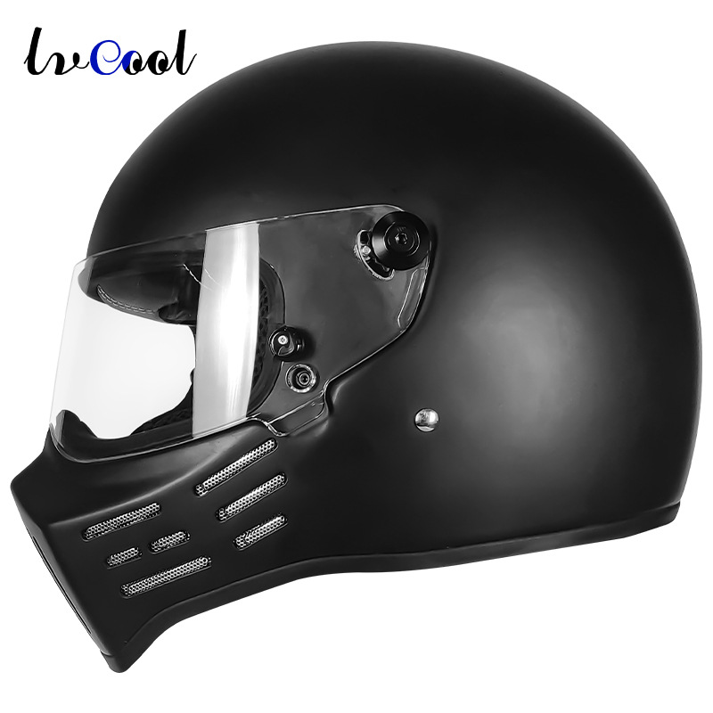 Comercio exterior retro casco completo casco de la motocicleta fábrica de crucero casco de la motocicleta Four Seasons universal entrega transfronteriza