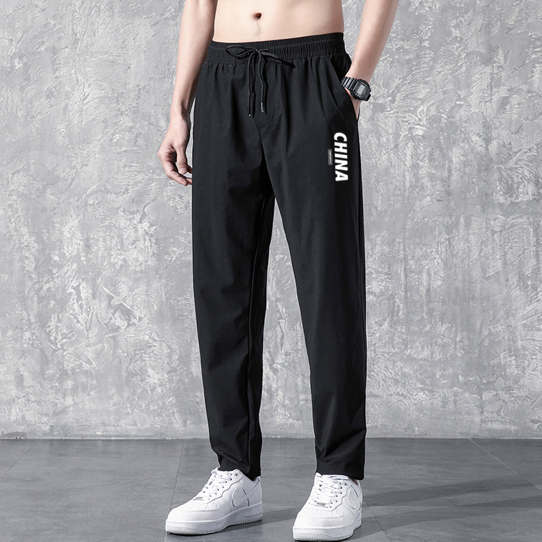 Camisa menos ropa Pantalones rectos de verano de los hombres delgada Comercio exterior nuevo estilo coreano suelta más tamaño deportes pantalones Casuales