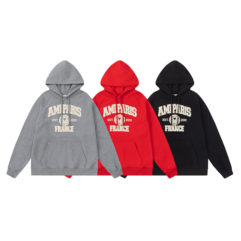2025AMl autumn new hooded sweater loose pullover sports casual hat fir men and women with letters casual