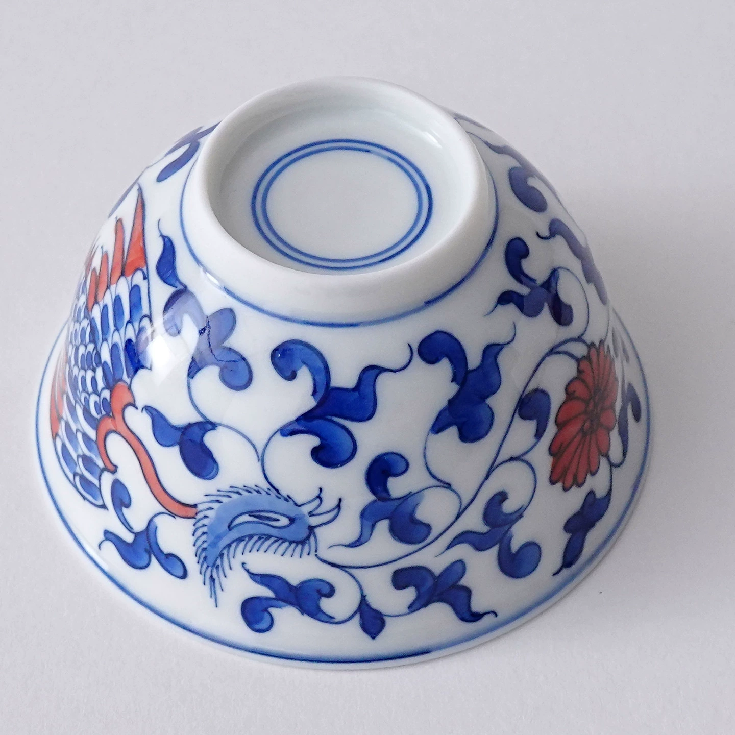 Уценка Jingdezhen underglaze ручная роспись синяя и белая фарфор традиционное ремесло керамическая одиночная чашка мастера чашка чая