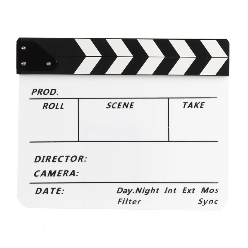 Фотопродукция реквизит English Farm Board Alley Material Color Board Director Board Creative Decoration Movie Board