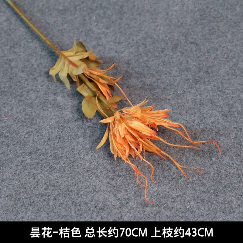 オレンジ造花結婚式結婚式会場レイアウト小道具手持ち花造花花束講堂装飾造花卸売|undefined
