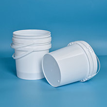 塑料桶易拉扣密封桶加厚透明小水桶密封打包桶手提冰粉奶茶1L带盖