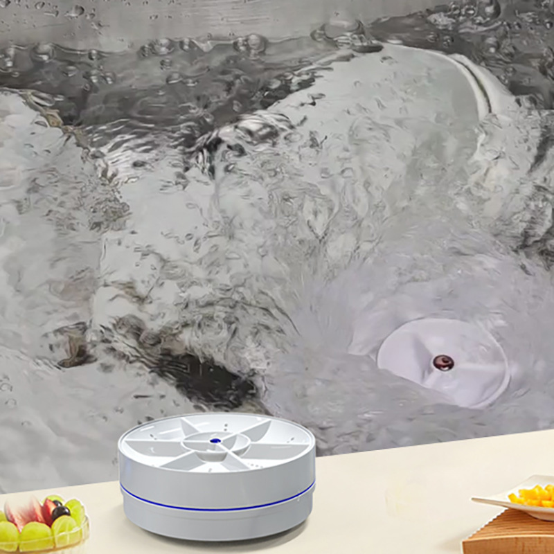 Wireless sink whirlpool dishwasher sonic mini cleaner practical kitchen wireless dishwasher washing fruits and vegetables