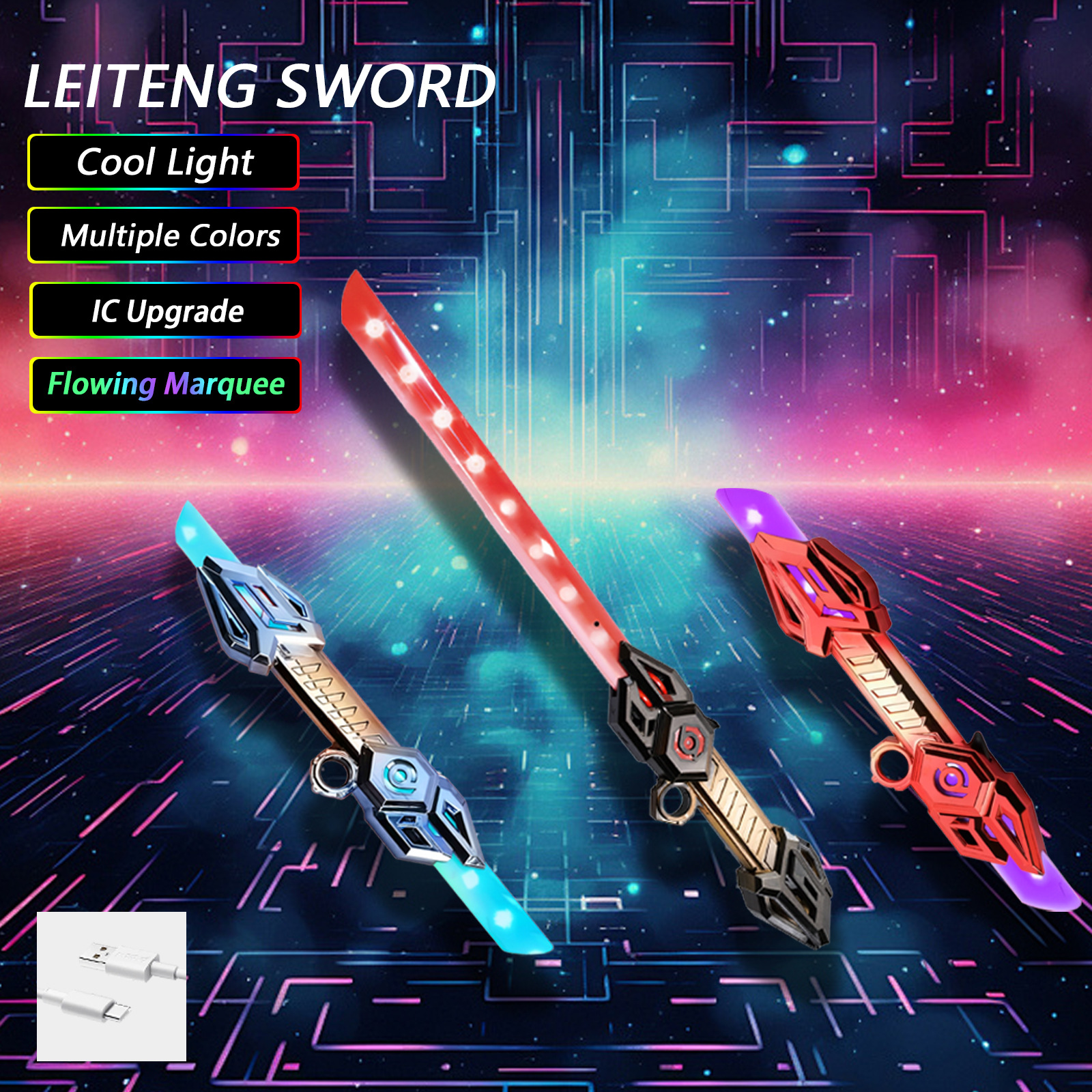 Espada láser Genuine Star Wars cuchillo de juguete para niños niño espada luminosa retráctil fresca barra de luz intermitente nocturna