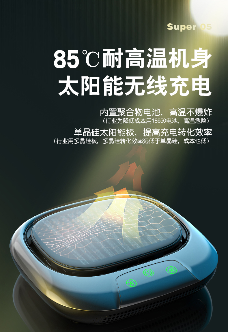 Car Air Purifier for Use in Cars, Negative Ion Ozone Bar for Odor Removal, Formaldehyde Sterilization and Aromatherapy