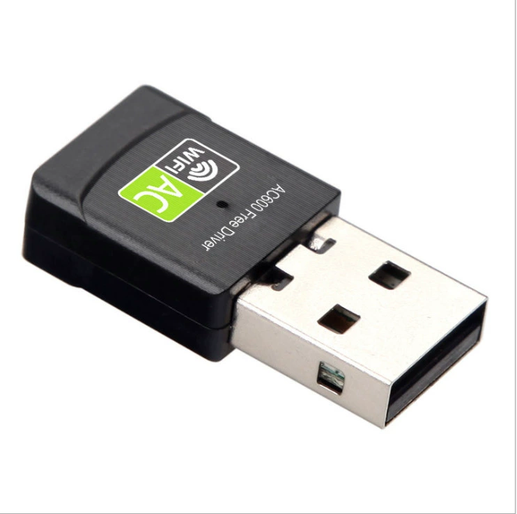 Двухдиапазонный USB Wi-Fi адаптер 2.4G/5.8G без ограничений скорости, для настольного ПК/ноутбука
