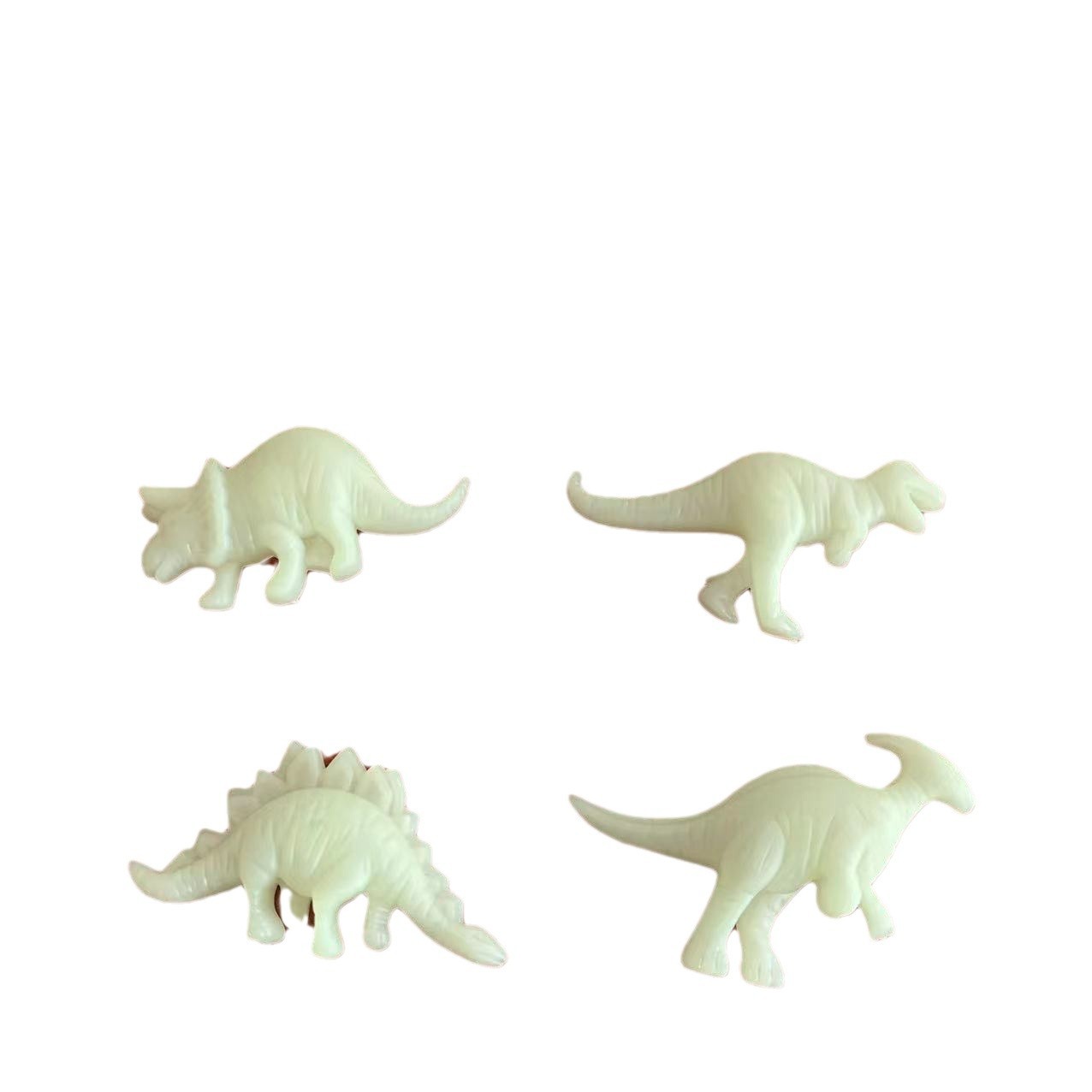 Pegatinas de pared de dinosaurios estéreo luminosas creativas, parches fluorescentes estéreo 3D, pegatinas para refrigerador de habitación de niños, decoración, suministro transfronterizo