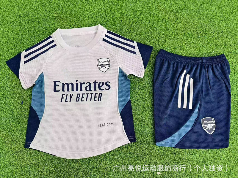 2526サッカーユニフォーム選手版アーセナルマイアミパリチェルシーポルトガル国米マルセイユ子供服セット|undefined