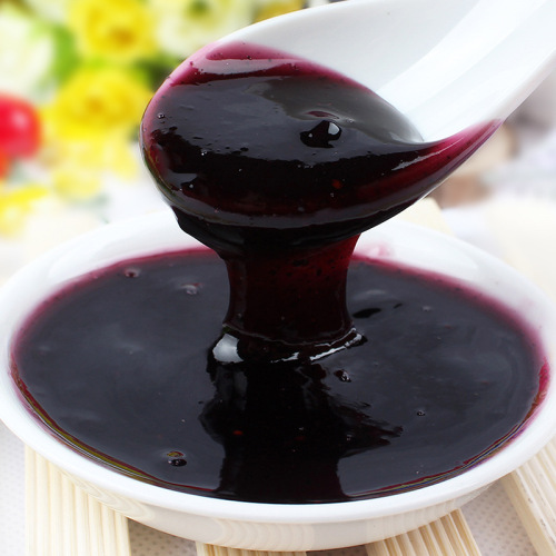 Dunhuang concentrated jam, special raw material for milk tea shop, strawberry/mango/blueberry/pineapple jam contains pulp