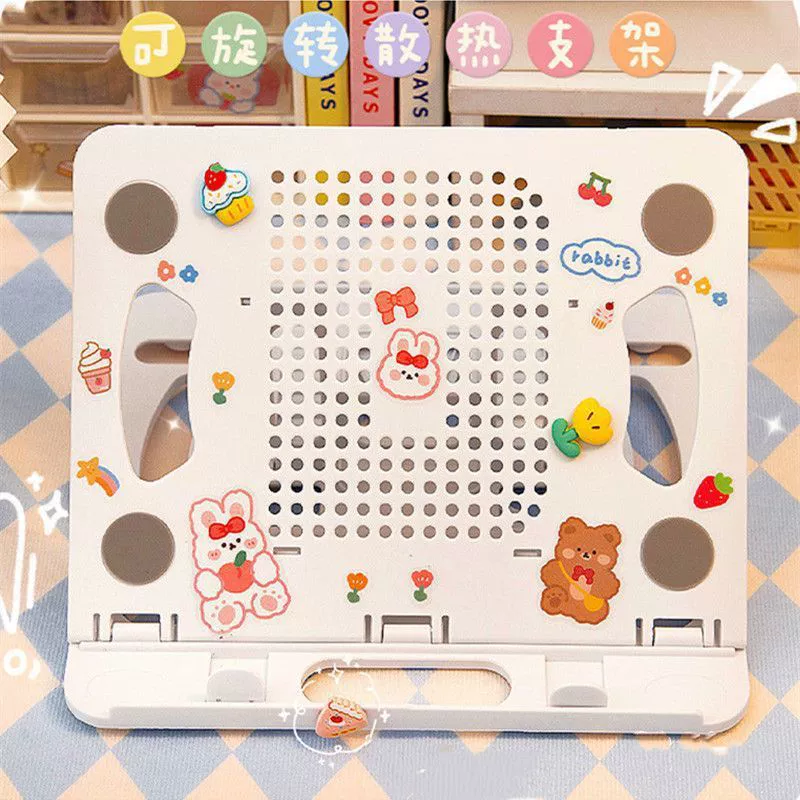 Подставка для ноутбука с регулируемой высотой, поддержкой хранения и охлаждения, универсальная, портативная, оптовая продажа напрямую от производителя